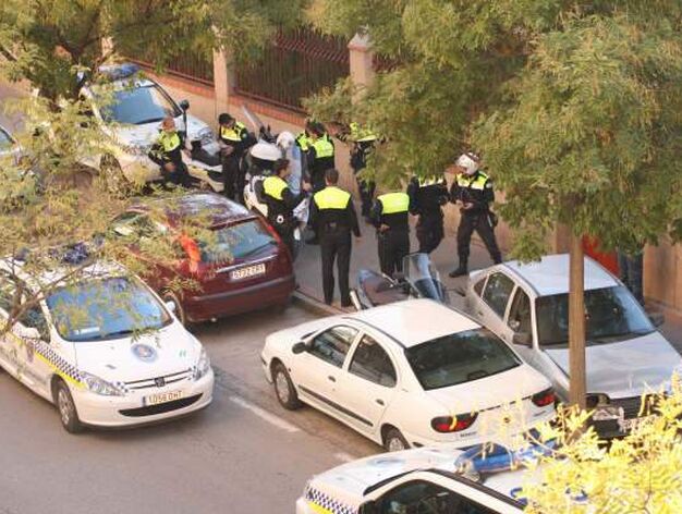 Persecuci&oacute;n policial en la zona Norte de Granada