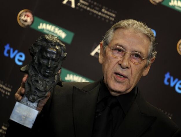 Jordi Dauder ha ganado el premio a Mejor actor por 'Camino'

Foto: afp