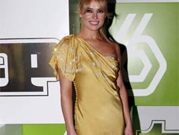 Patricia Conde fue premiada como la mejor presentadora. 

Foto: EFE
