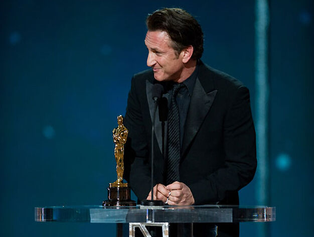 Sean Penn, Oscar al Mejor Actor por 'Mi nombre es Harvey Milk'.

Foto: Ampas