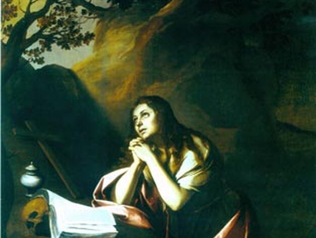 'Magdalena penitente'. &Oacute;leo sobre lienzo. 196x144 cm. The Matthiesen Gallery, Londres.