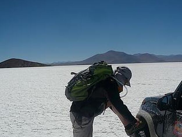 Un momento para descansar.

Foto: Vistas del Atacama, el desierto m??do del mundo