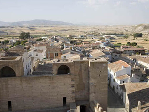 Ayuntamiento de Orce. Vista desde la alcazaba.