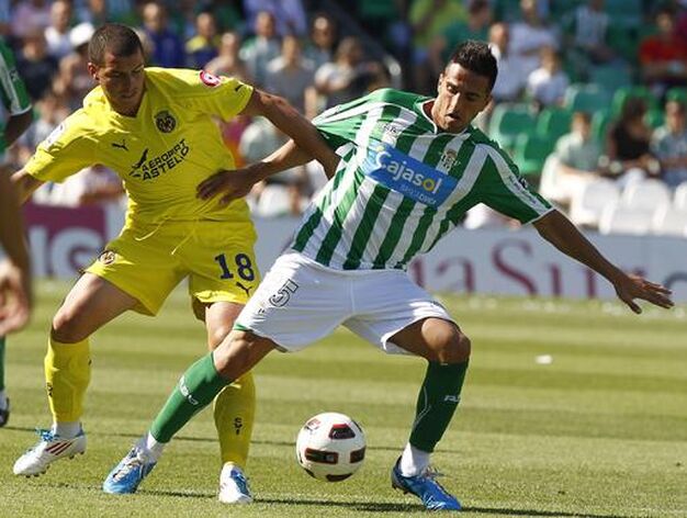 El Betis gana el &uacute;ltimo partido de la Liga al Villarreal B (2-1). / Antonio Pizarro