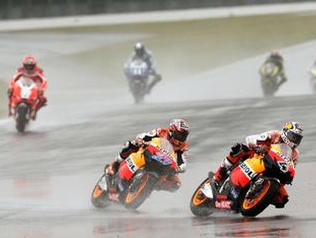La carrera de MotoGP del Gran Premio de Gran Breta&ntilde;a.

Foto: AFP Photo