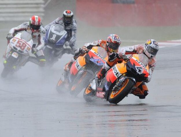 La carrera de MotoGP del Gran Premio de Gran Breta&ntilde;a.

Foto: Reuters