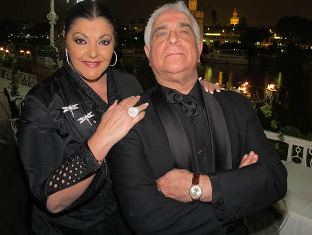 Charo Reina y Miguel Caiceo, presentadores de la gala.

Foto: Victoria Ram&iacute;rez