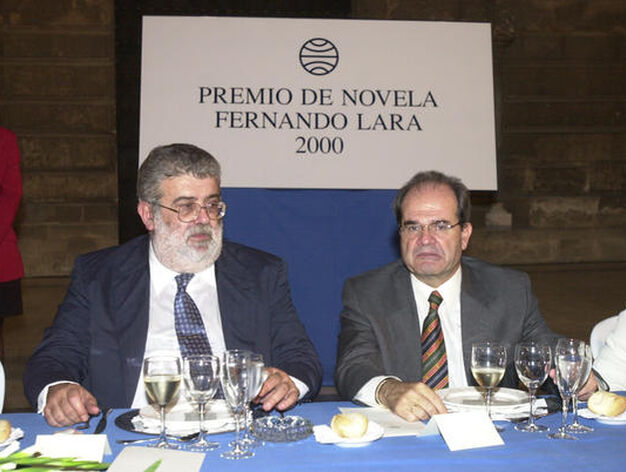 Manuel Chaves y Jos&eacute; Manuel Lara.