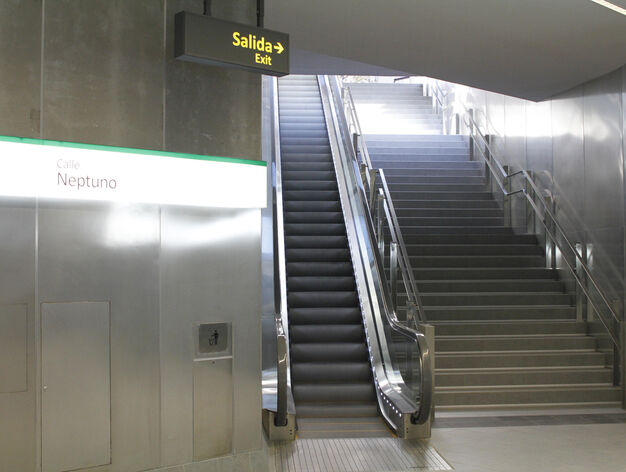 Las imágenes del Metro de Granada en pruebas