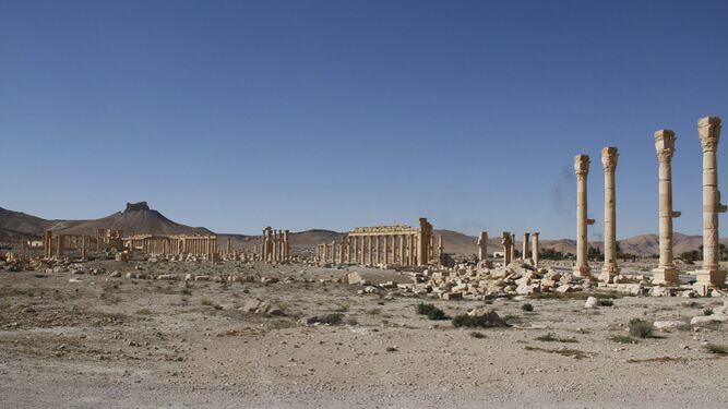 Ruinas grecorromanas en Palmira