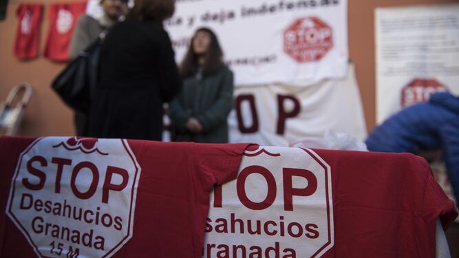 Stop Desahucios Granada 15M fue una de las plataformas participantes.