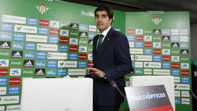Ángel Haro, durante una rueda de prensa.