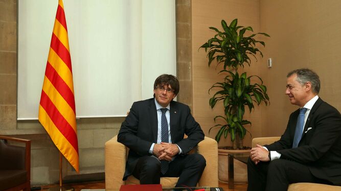 Puigdemont compara la lucha contra ETA con el independentismo