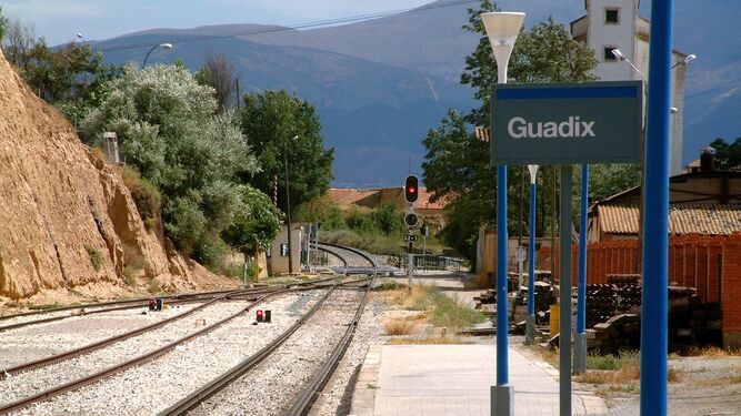 Imagen de la estación de Guadix.