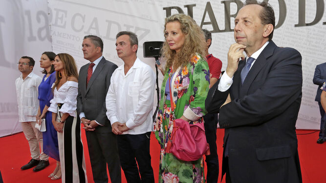 Juan Manuel Marqués Perales, Patricia Cavada, Gemma Pérez, Manuel Estrella, Eduardo Gómez Mazo, Marita Rufino y José Antonio Carrizosa.