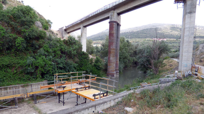 Puente Quebrada, un interrogante en las obras del AVE.
