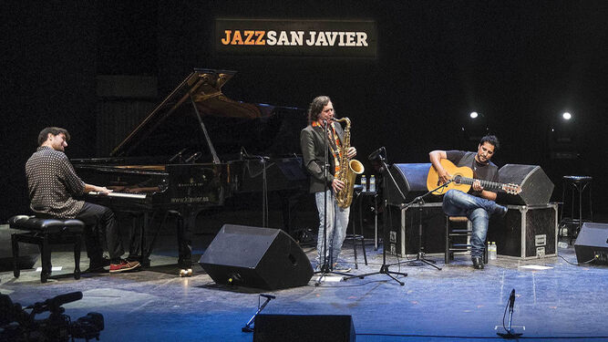 Albert Sanz, hace unos días en el Festival de Jazz de San Javier.