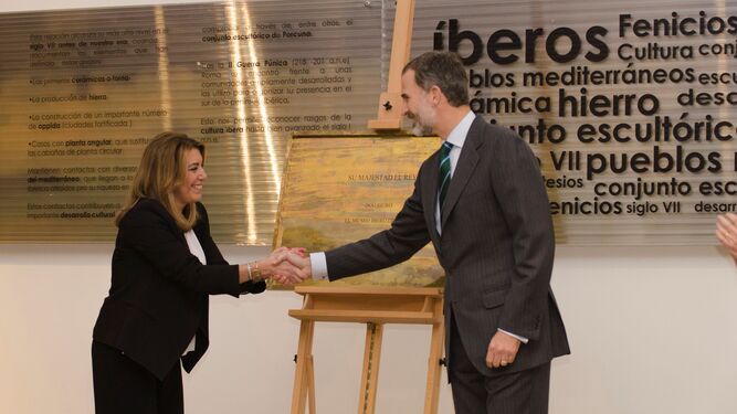 Felipe VI inaugura el Museo Íbero de Jaén, un espacio "único" en el mundo