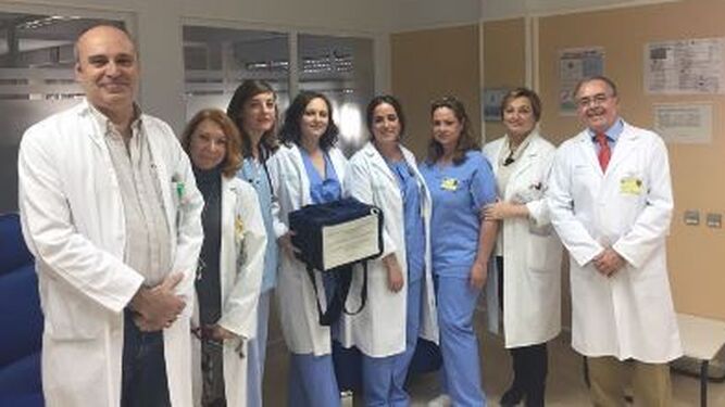 El equipo de trabajo de la Unidad de Neonatología del Hospital Macarena
