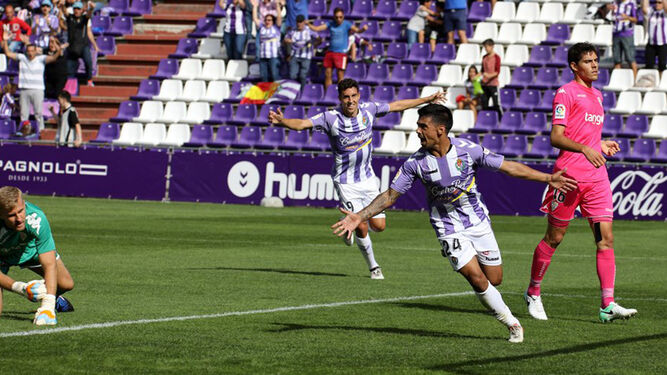 No es extraño ver al Valladolid festejar goles: lleva 45 en 25 partidos.
