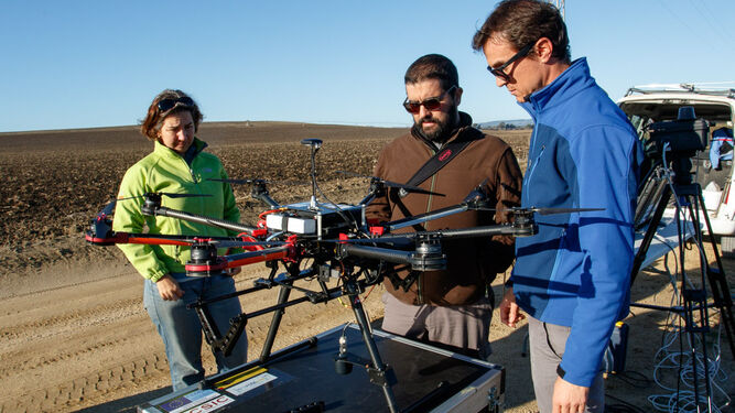 Los drones permitirá optimizar tareas de posicionamiento de especies como la cabra montés o el águila imperial.