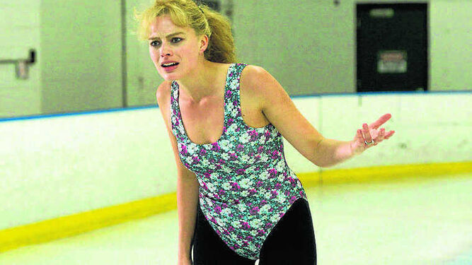 Margot Robbie, en el papel de la patinadora Tonya Harding.