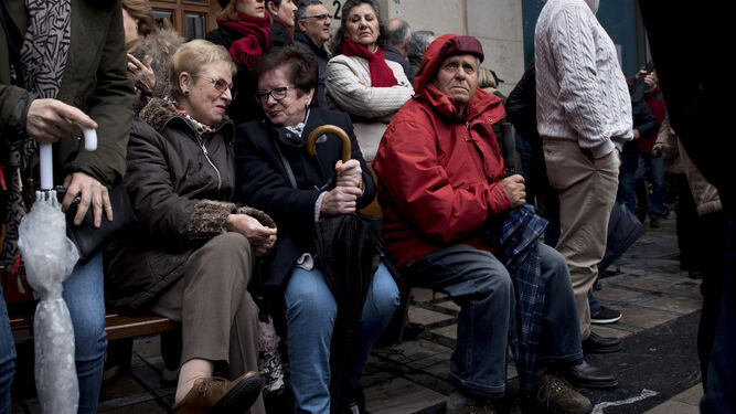 Manifestaci&oacute;n por las pensiones p&uacute;blica en Granada