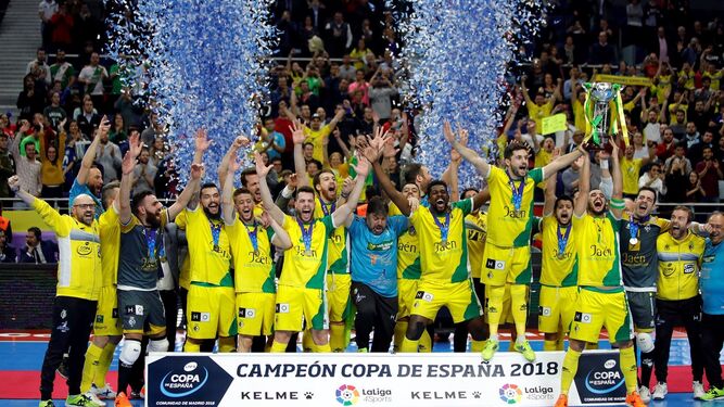 El Jaén gana la Copa ante el Movistar