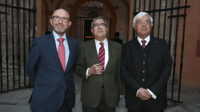 Francisco Correal, Rogelio Reyes y Manuel González Jiménez