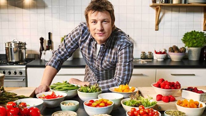 El británico Jamie Oliver.