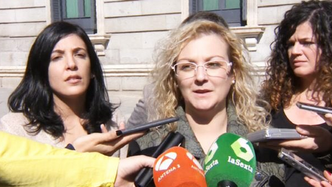 María Sevilla, presidenta de 'Infancia libre', fue la primera detenida por sustracción de menores.