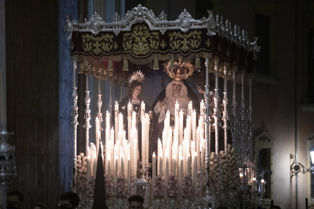 Fotos del Cristo de San Agust&iacute;n en el Lunes Santo de la Semana Santa de Granada