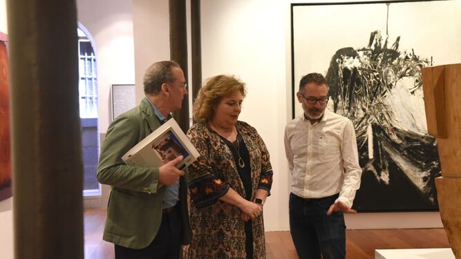 El arte abstracto de Cuenca inicia en Granada su gira internacional
