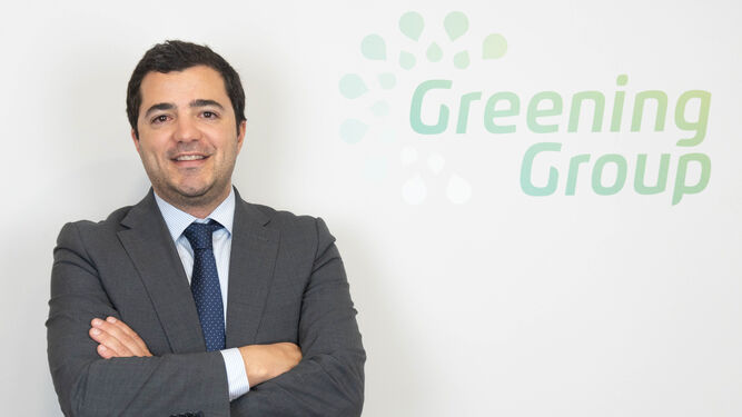 Ignacio Salcedo, responsable de la compañía granadina Greening Group.