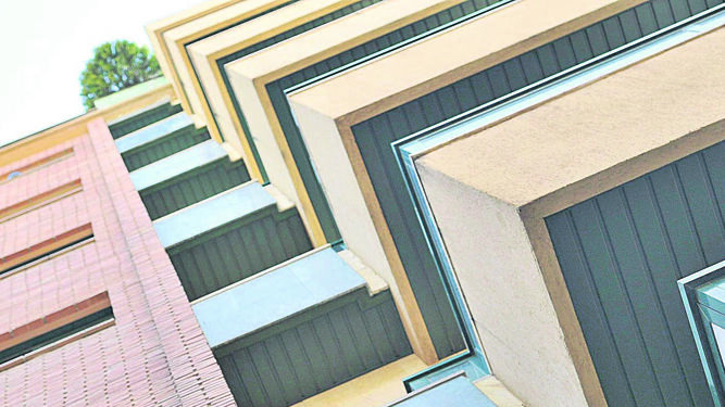 Imagen de archivo de un bloque de pisos