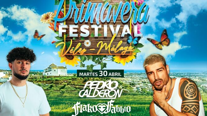 Cartel de la Fiesta de Primavera de Vélez-Málaga