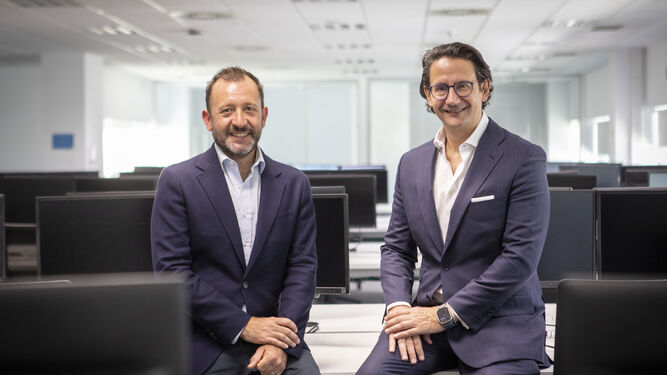 Víctor Fernández, CEO de Emergya, y José Luis Manzanares, CEO de Ayesa