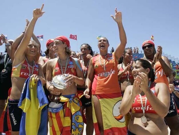 Final del Campeonato del Mundo de Balonmano Playa