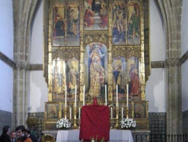 Aspecto de la capilla de Santa Mar&iacute;a de Jes&uacute;s.

Foto: Juan Parejo