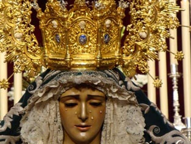 Besamanos de la Virgen de la Candelaria.

Foto: Juan Parejo