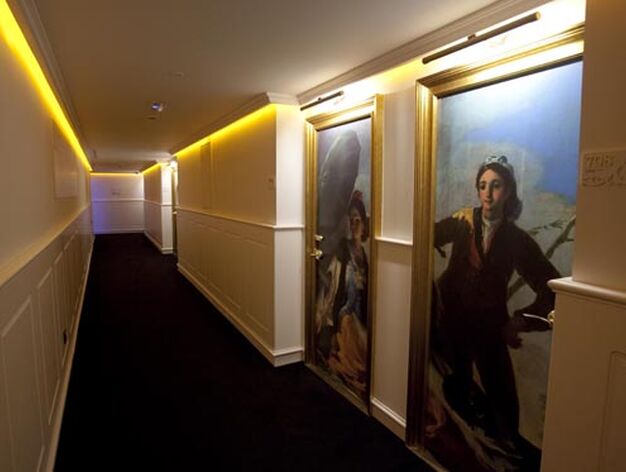 Los pasillos del hotel est&aacute;n decorados por obras de autores de renombre.

Foto: Jaime Martinez