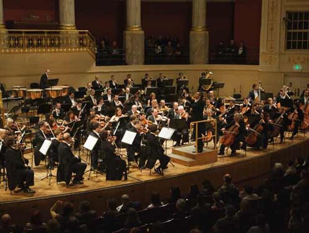 La ROSS, en un momento de su interpretaci&oacute;n en la Wiener Konzerthaus.

Foto: Robert Newald