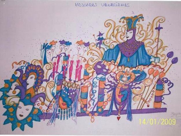M&aacute;scaras venecianas. Imagen de otro carnaval.