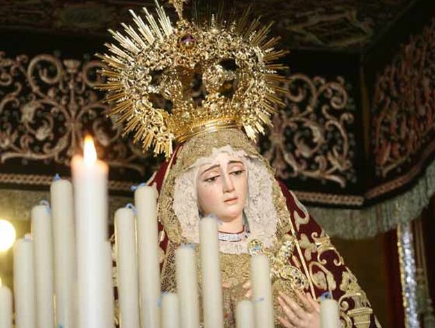 Imagen de la Virgen de la Victoria.

Foto: Bel&eacute;n Vargas