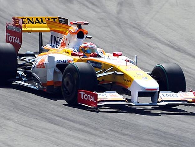 El piloto espa&ntilde;ol de Renault Fernando Alonso.

Foto: AFP Photo / Reuters / EFE
