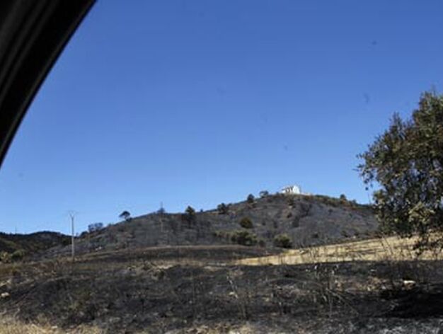 El incendio de Casarabonela ha calcinado 90 hect&aacute;reas, 70 de matorral y pinar y 20 de superficie agr&iacute;cola

Foto: Sergio Camacho