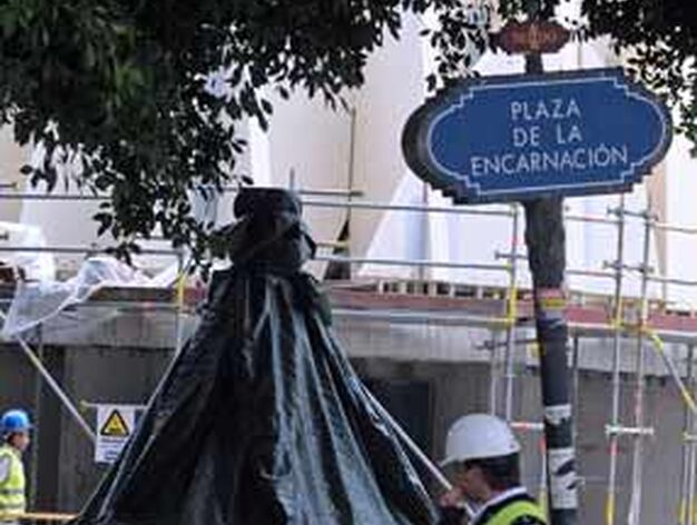 Estado de la plaza de la Encarnaci&oacute;n

Foto: Juan Carlos V?uez