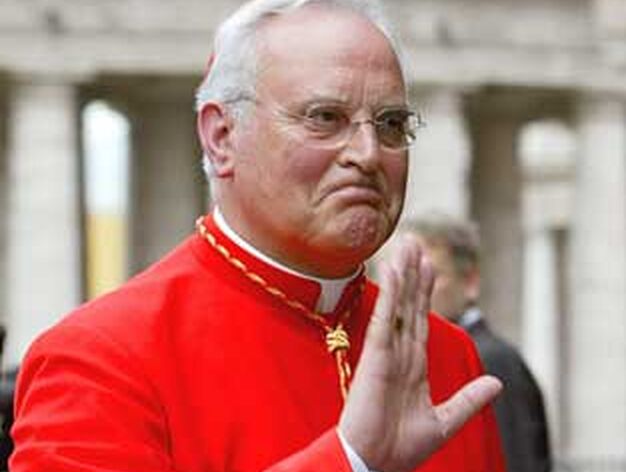 Amigo Vallejo, en los actos de ordenaci&oacute;n como cardenal en Roma, en 2003.