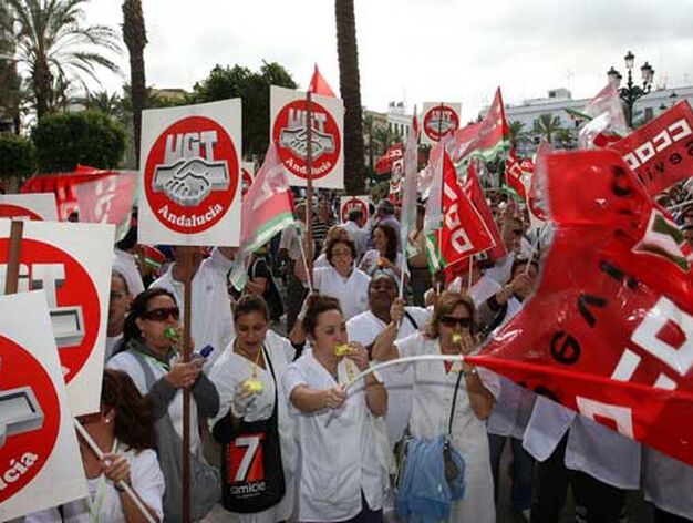 La concesionaria municipal de ayuda a domicilio denuncia que el motivo de la huelga es la "negociaci&oacute;n del convenio colectivo"

Foto: Juan Carlos Toro