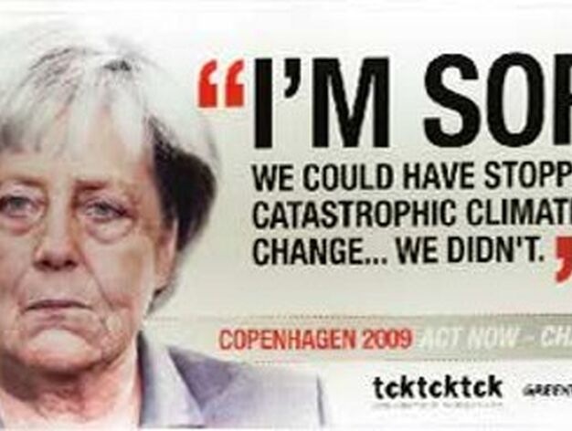 La canciller alemana, &Aacute;ngela Merkel. / Greenpeace

Foto: Greenpeace